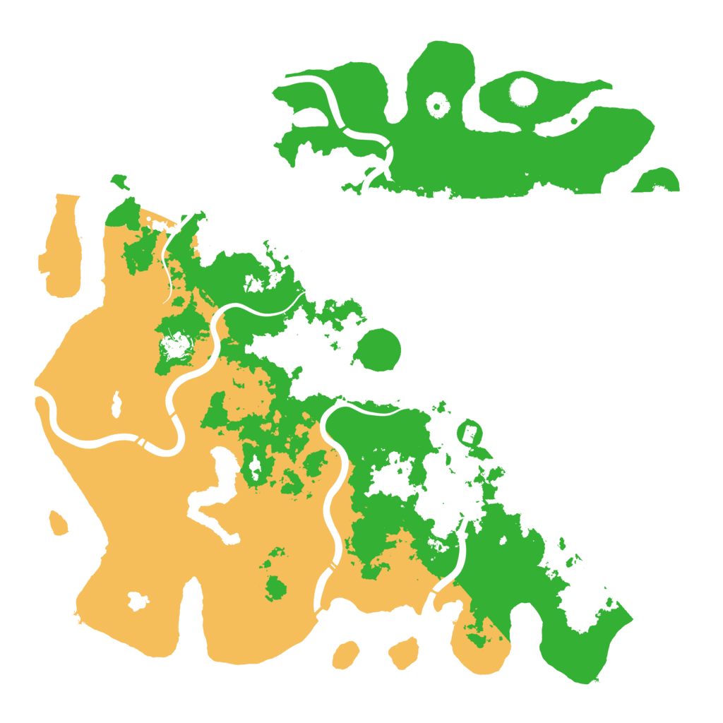 Biome Rust Map: Procedural Map, Size: 4499, Seed: 494393722