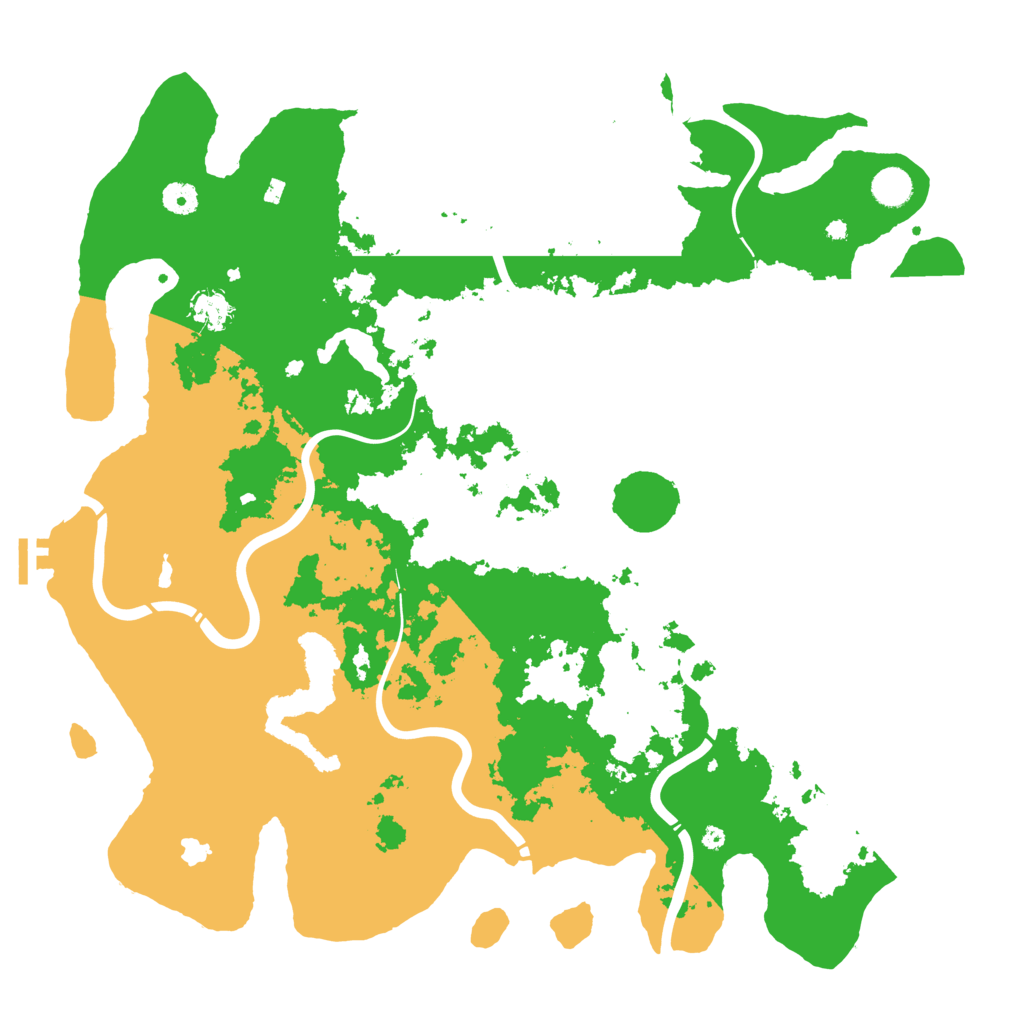 Biome Rust Map: Procedural Map, Size: 4499, Seed: 494393722