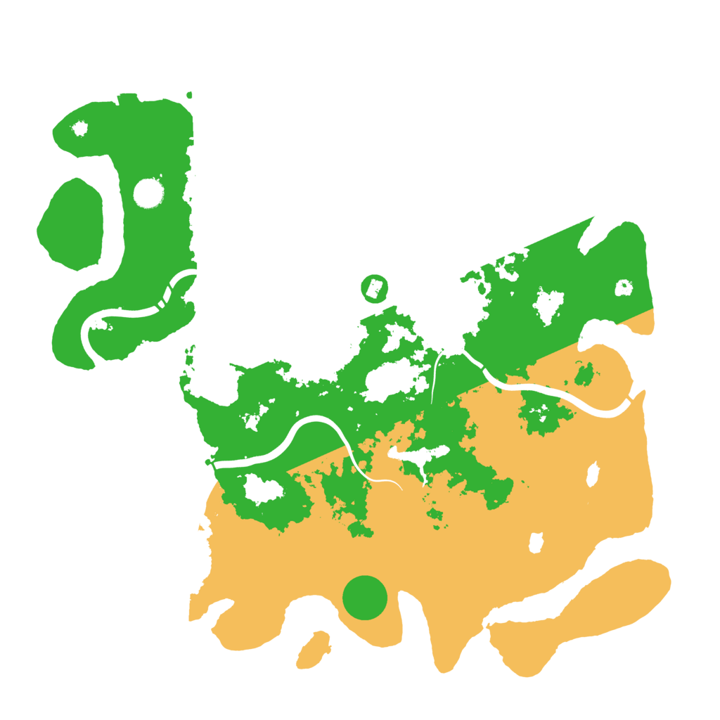 Biome Rust Map: Procedural Map, Size: 4250, Seed: 986850598