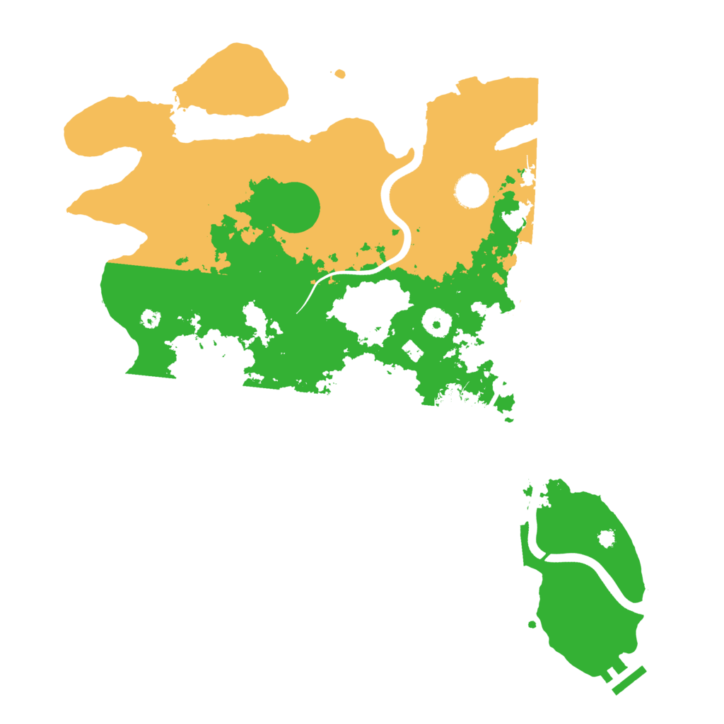 Biome Rust Map: Procedural Map, Size: 3750, Seed: 1788444777