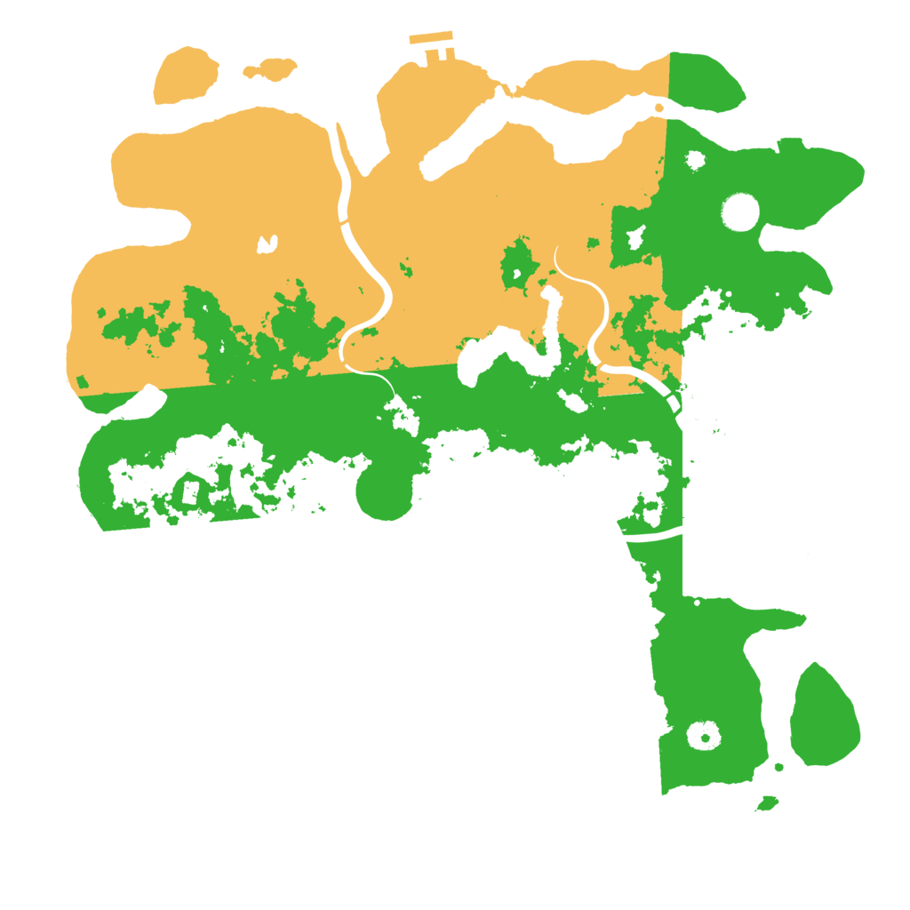 Biome Rust Map: Procedural Map, Size: 4250, Seed: 29549224