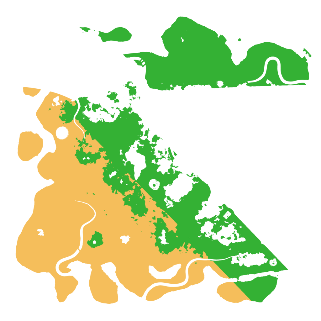 Biome Rust Map: Procedural Map, Size: 4500, Seed: 703132285