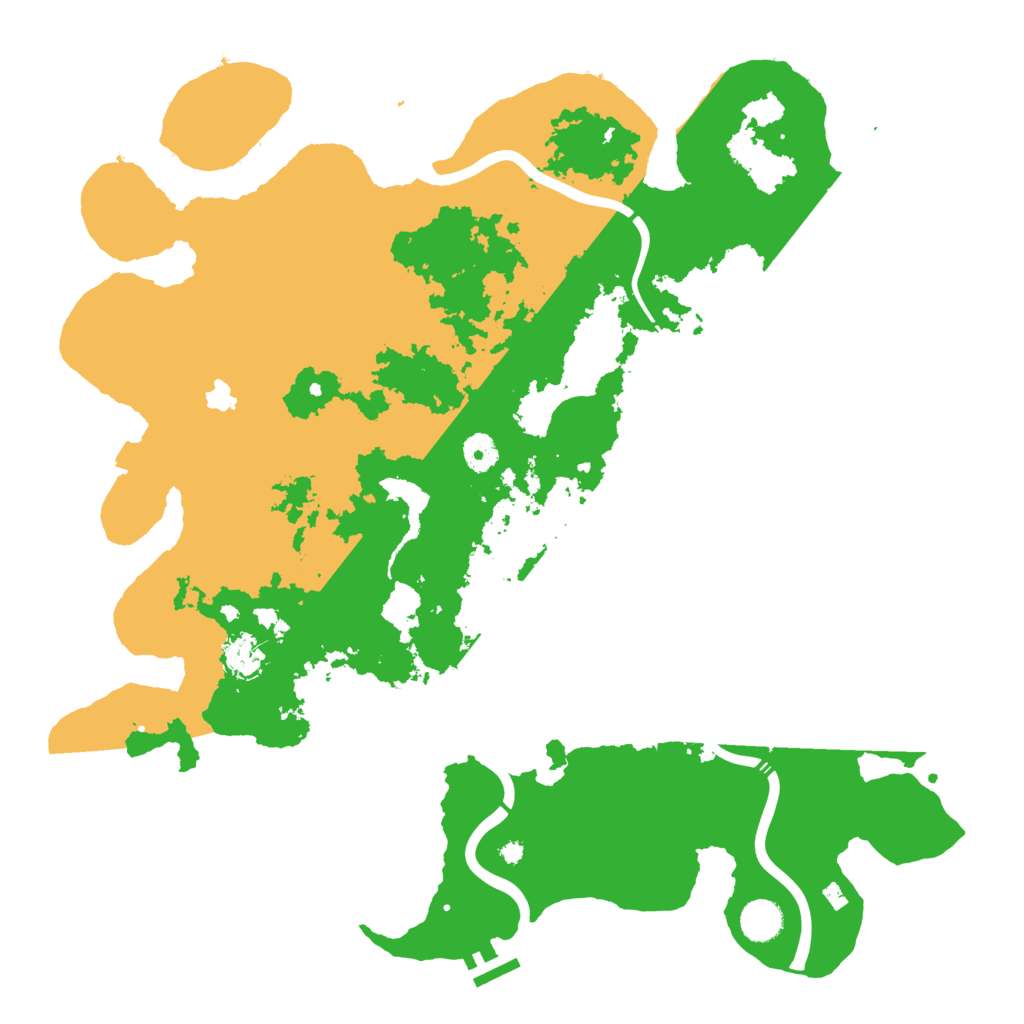 Biome Rust Map: Procedural Map, Size: 4250, Seed: 4482348