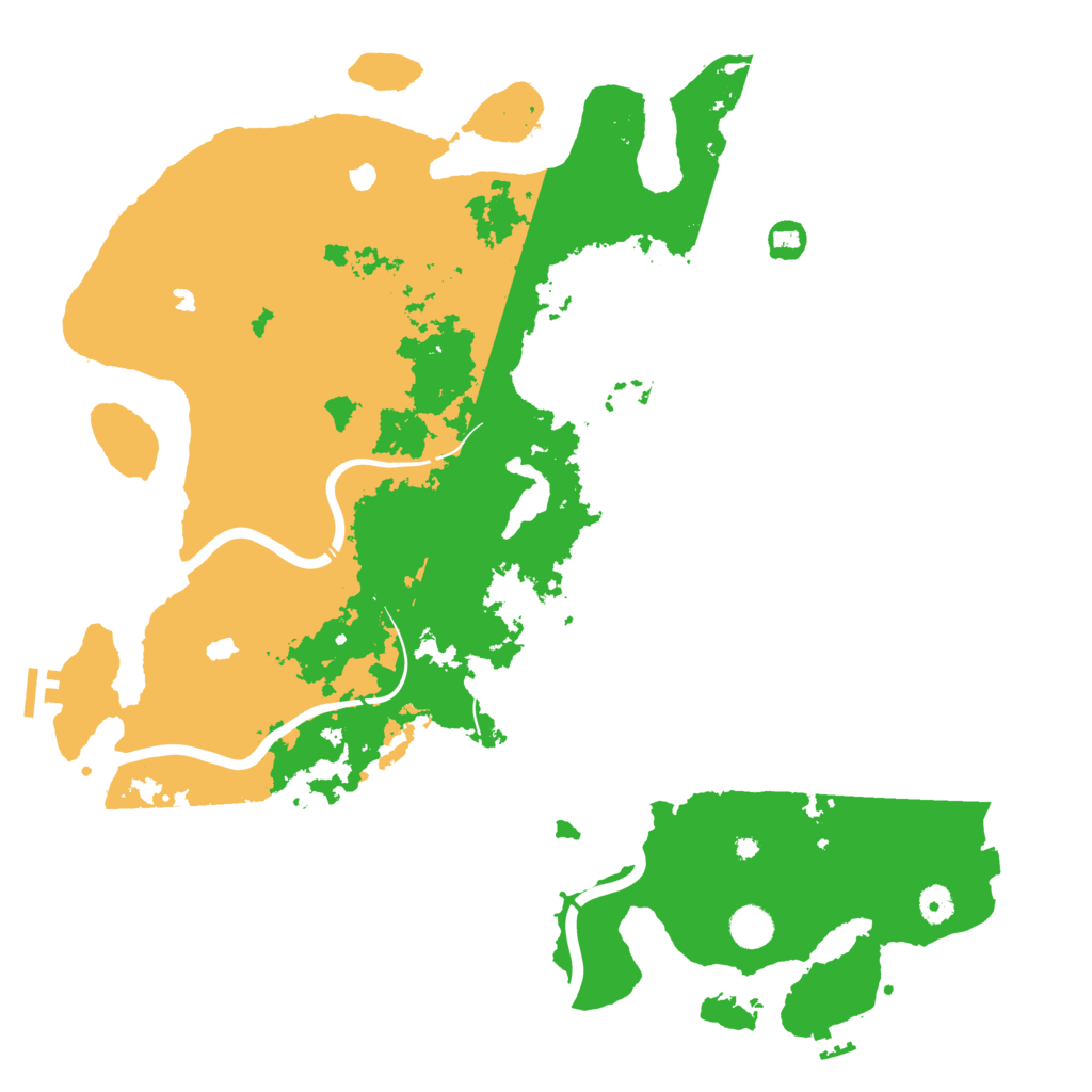 Biome Rust Map: Procedural Map, Size: 4500, Seed: 76067234