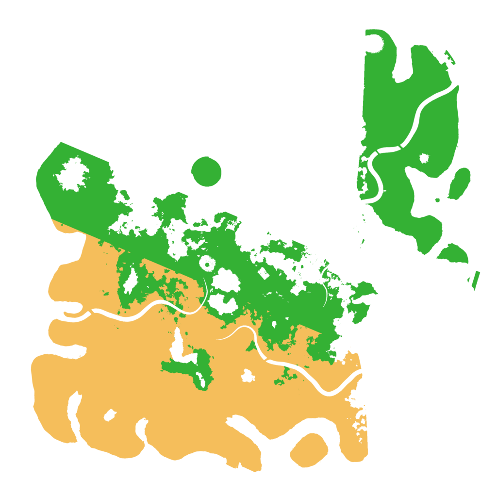 Biome Rust Map: Procedural Map, Size: 4650, Seed: 93730218