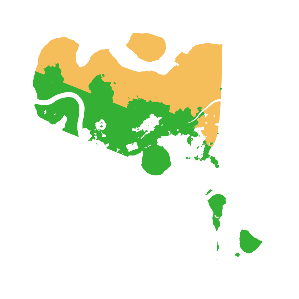 Biome Rust Map: Procedural Map, Size: 2850, Seed: 490606788