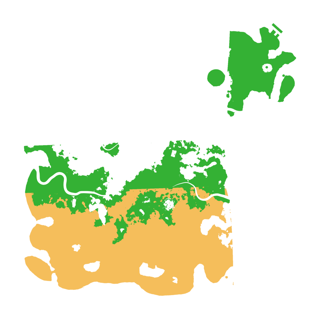 Biome Rust Map: Procedural Map, Size: 5000, Seed: 1975848016
