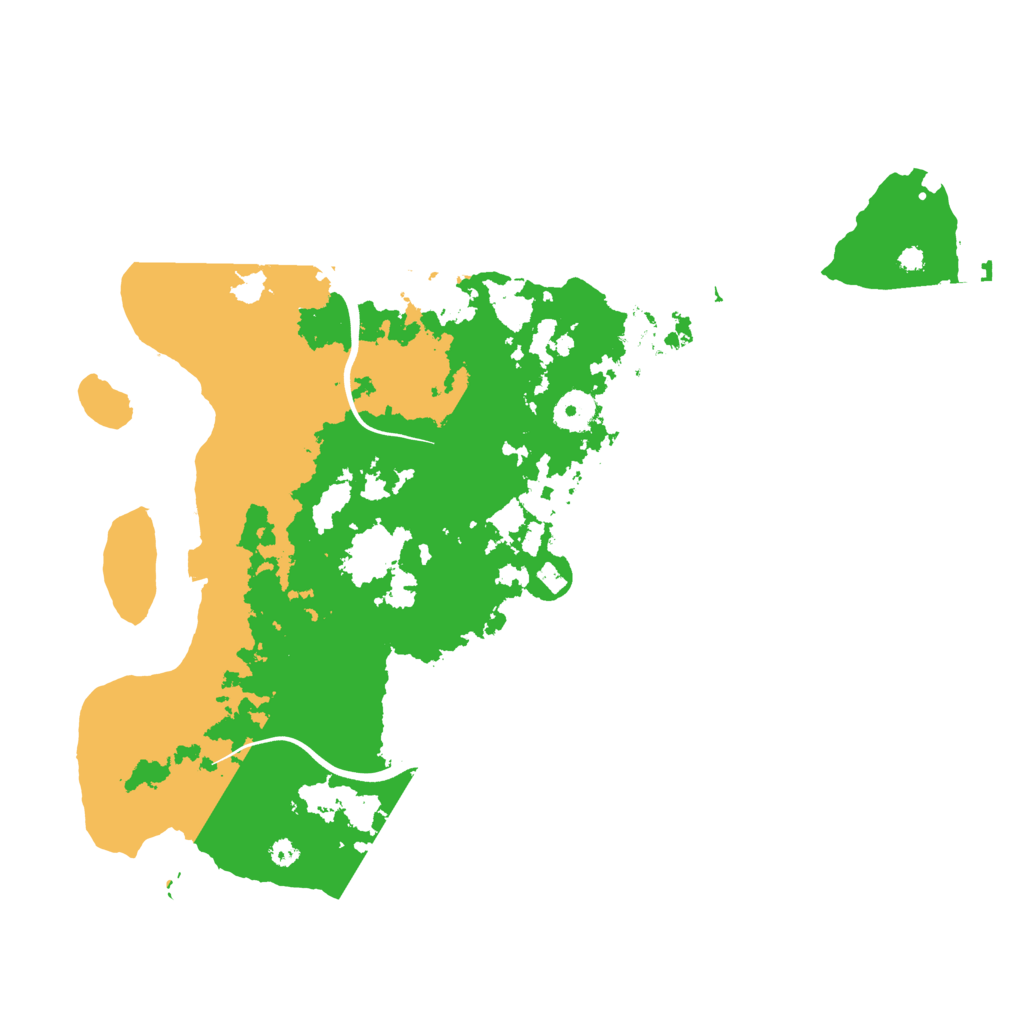 Biome Rust Map: Procedural Map, Size: 3750, Seed: 1430178215