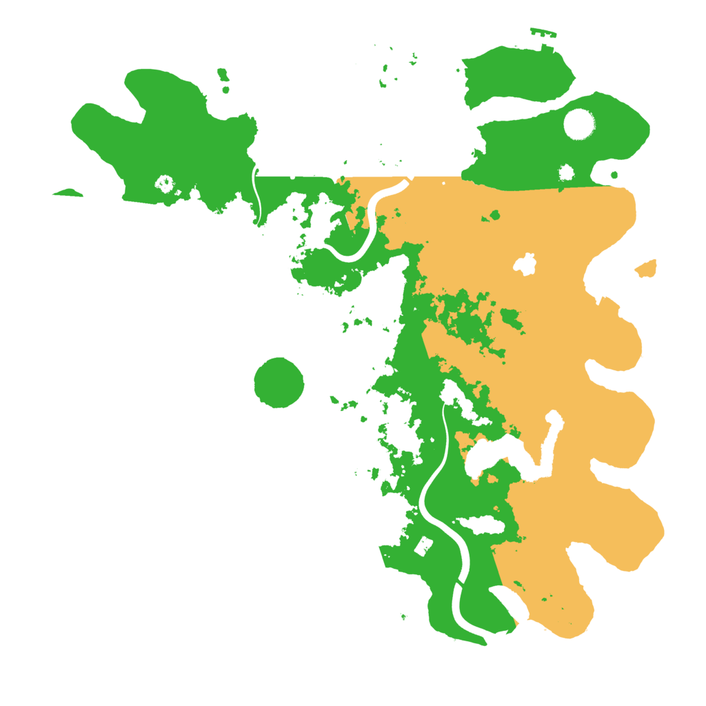 Biome Rust Map: Procedural Map, Size: 4000, Seed: 1829470381