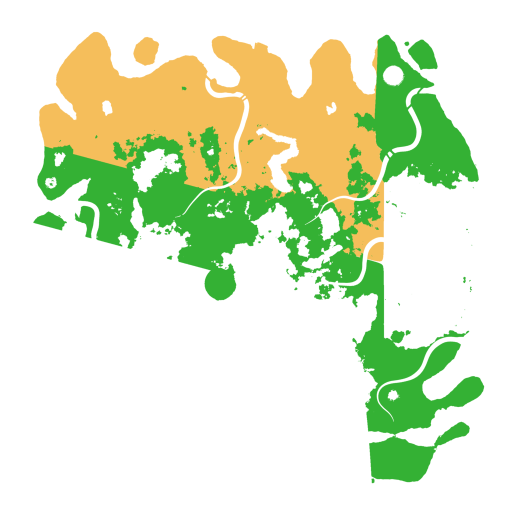 Biome Rust Map: Procedural Map, Size: 4500, Seed: 225