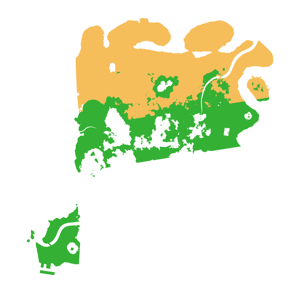 Biome Rust Map: Procedural Map, Size: 4000, Seed: 1271151450