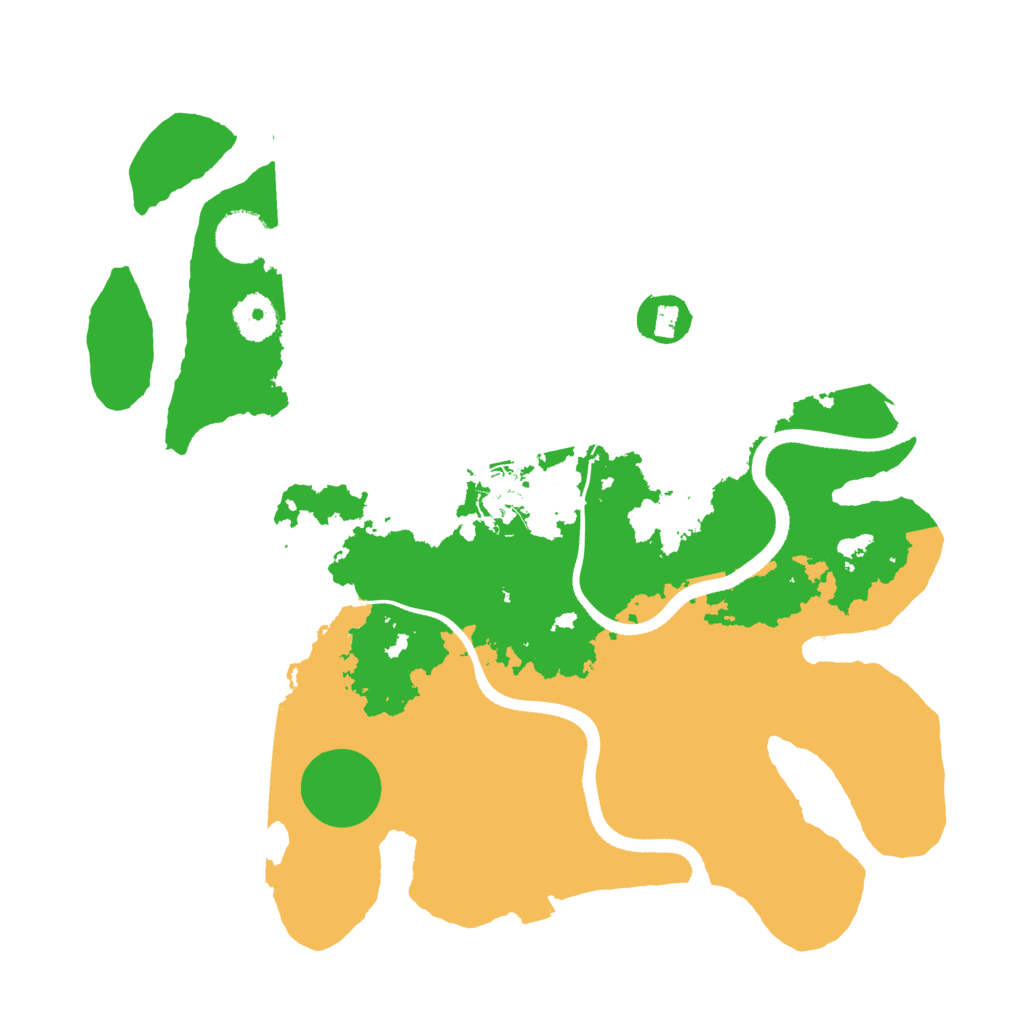 Biome Rust Map: Procedural Map, Size: 3450, Seed: 3123133