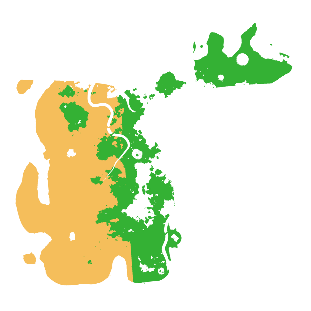 Biome Rust Map: Procedural Map, Size: 4500, Seed: 1511133970