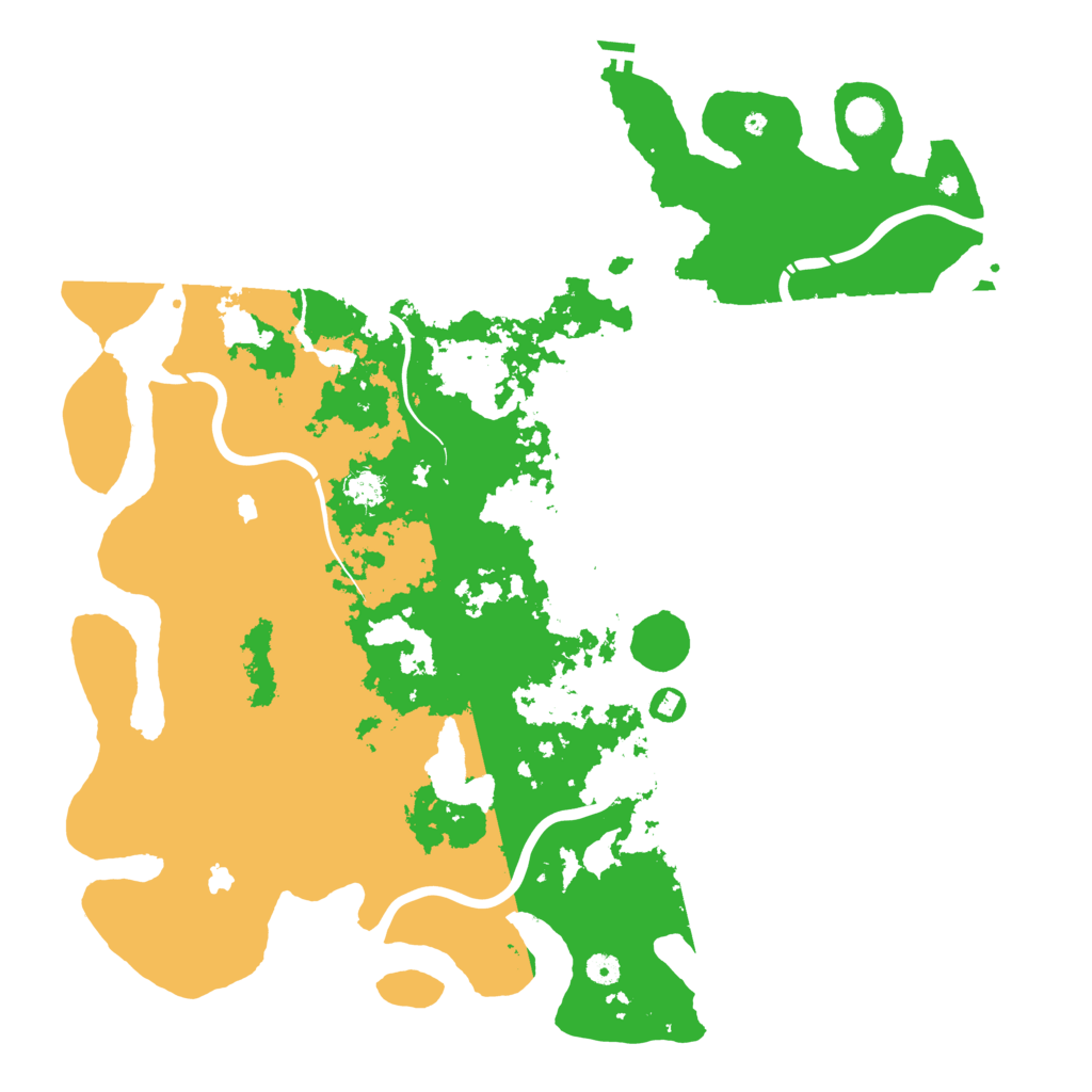 Biome Rust Map: Procedural Map, Size: 5000, Seed: 330343029