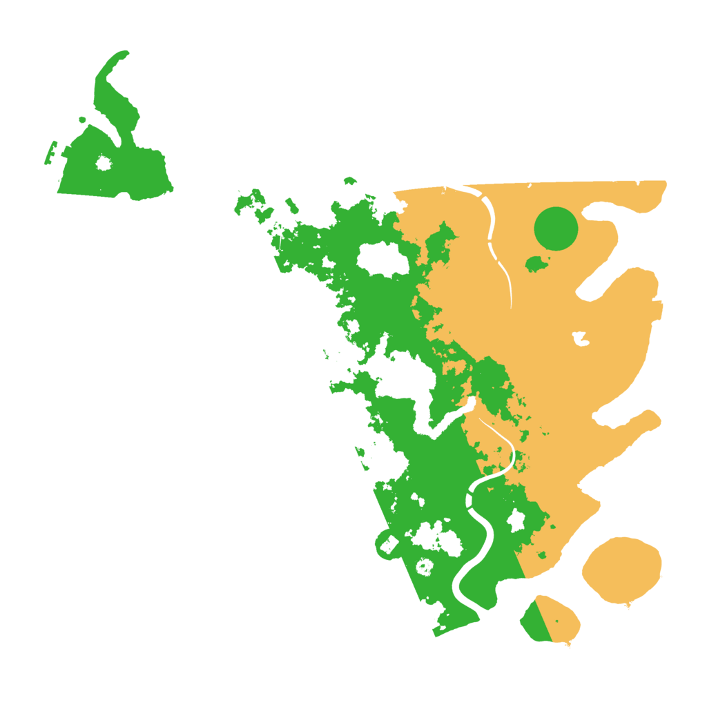 Biome Rust Map: Procedural Map, Size: 4250, Seed: 13830