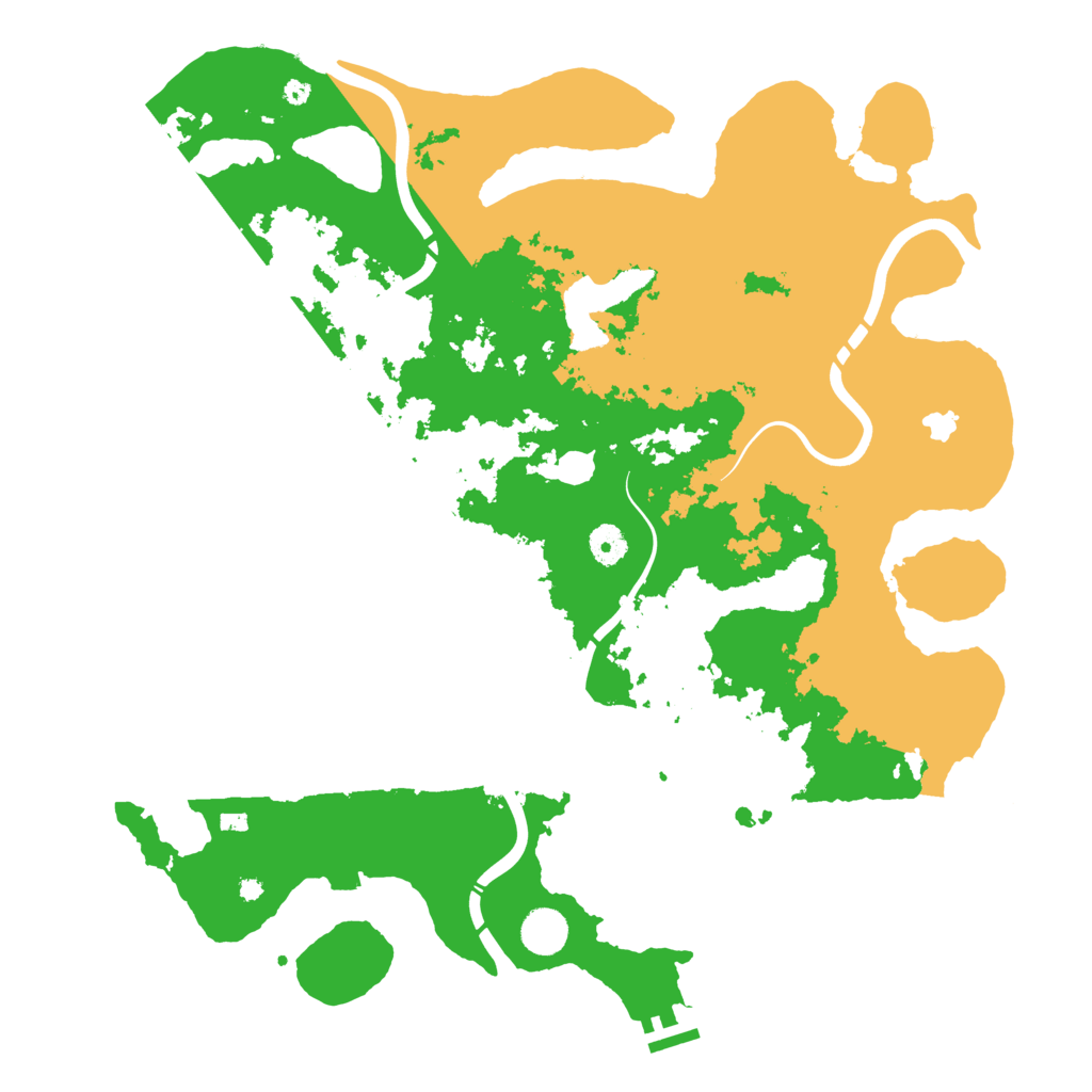 Biome Rust Map: Procedural Map, Size: 4250, Seed: 1155526919