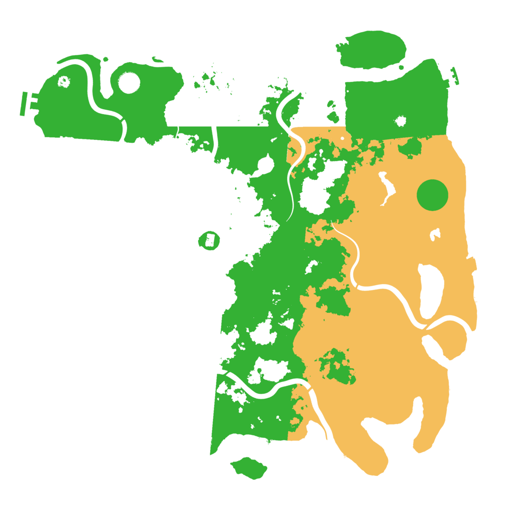 Biome Rust Map: Procedural Map, Size: 4250, Seed: 1549782206