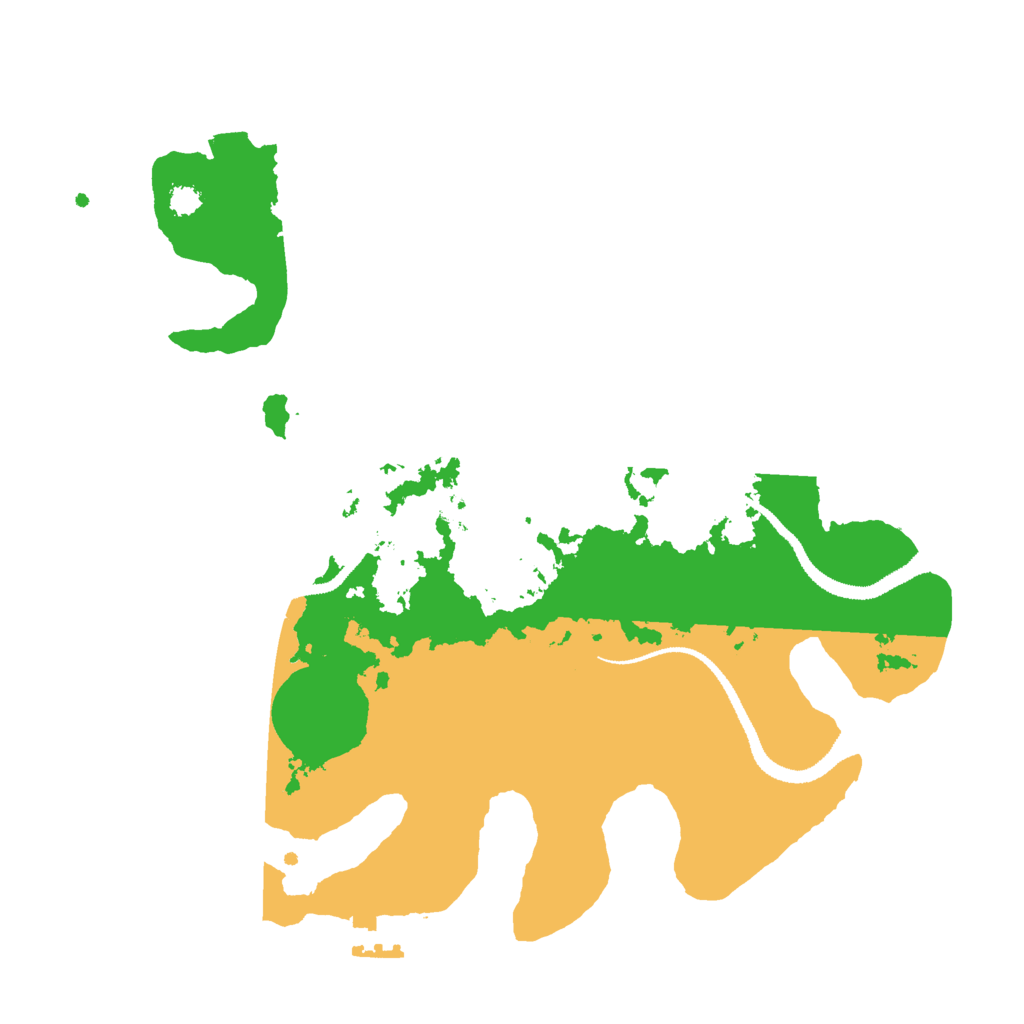 Biome Rust Map: Procedural Map, Size: 3000, Seed: 529932669