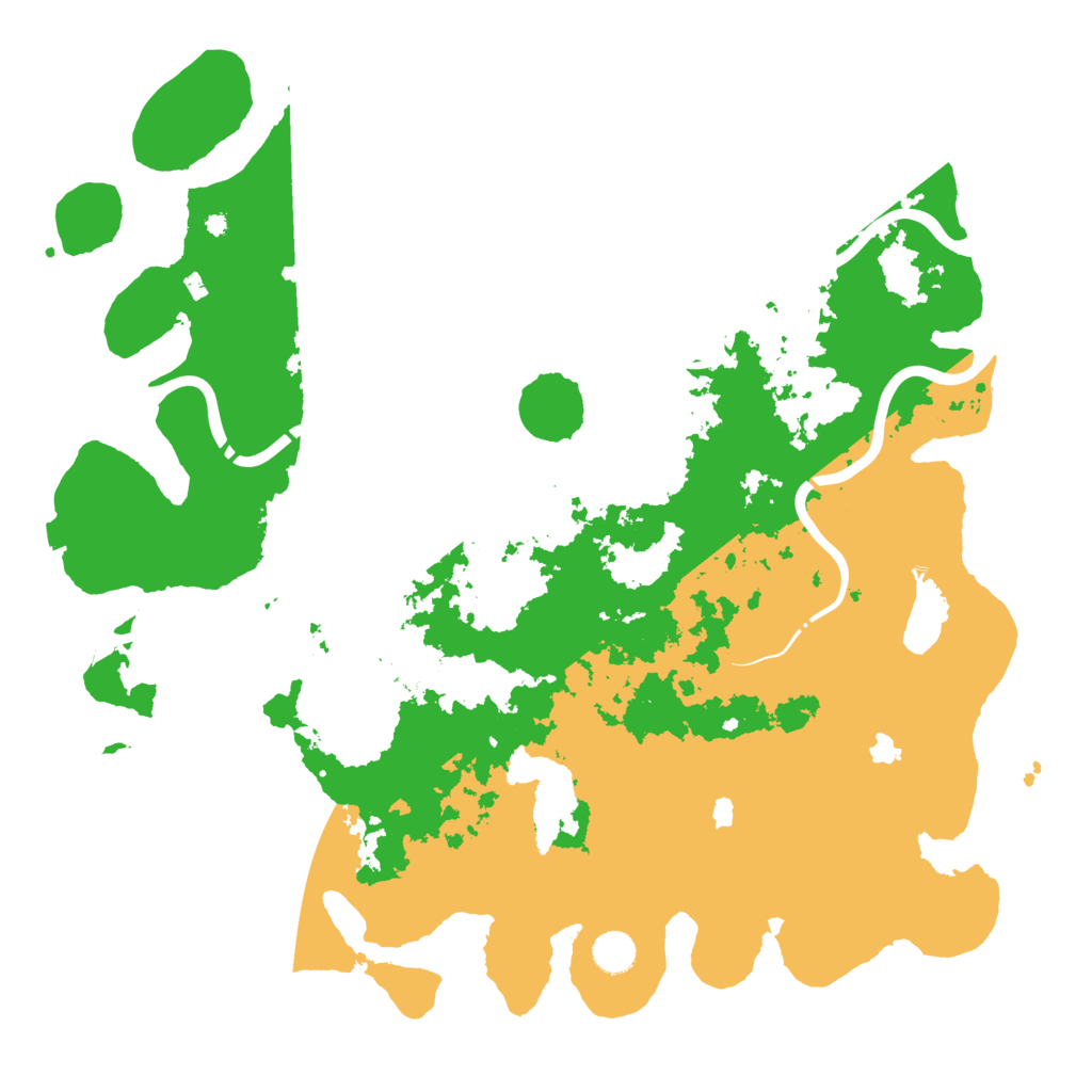 Biome Rust Map: Procedural Map, Size: 4500, Seed: 1917518941