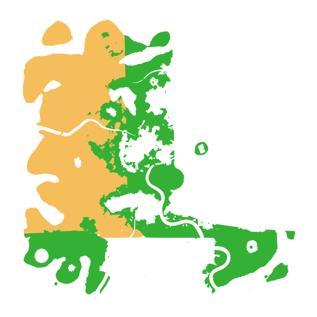 Biome Rust Map: Procedural Map, Size: 4000, Seed: 623147671