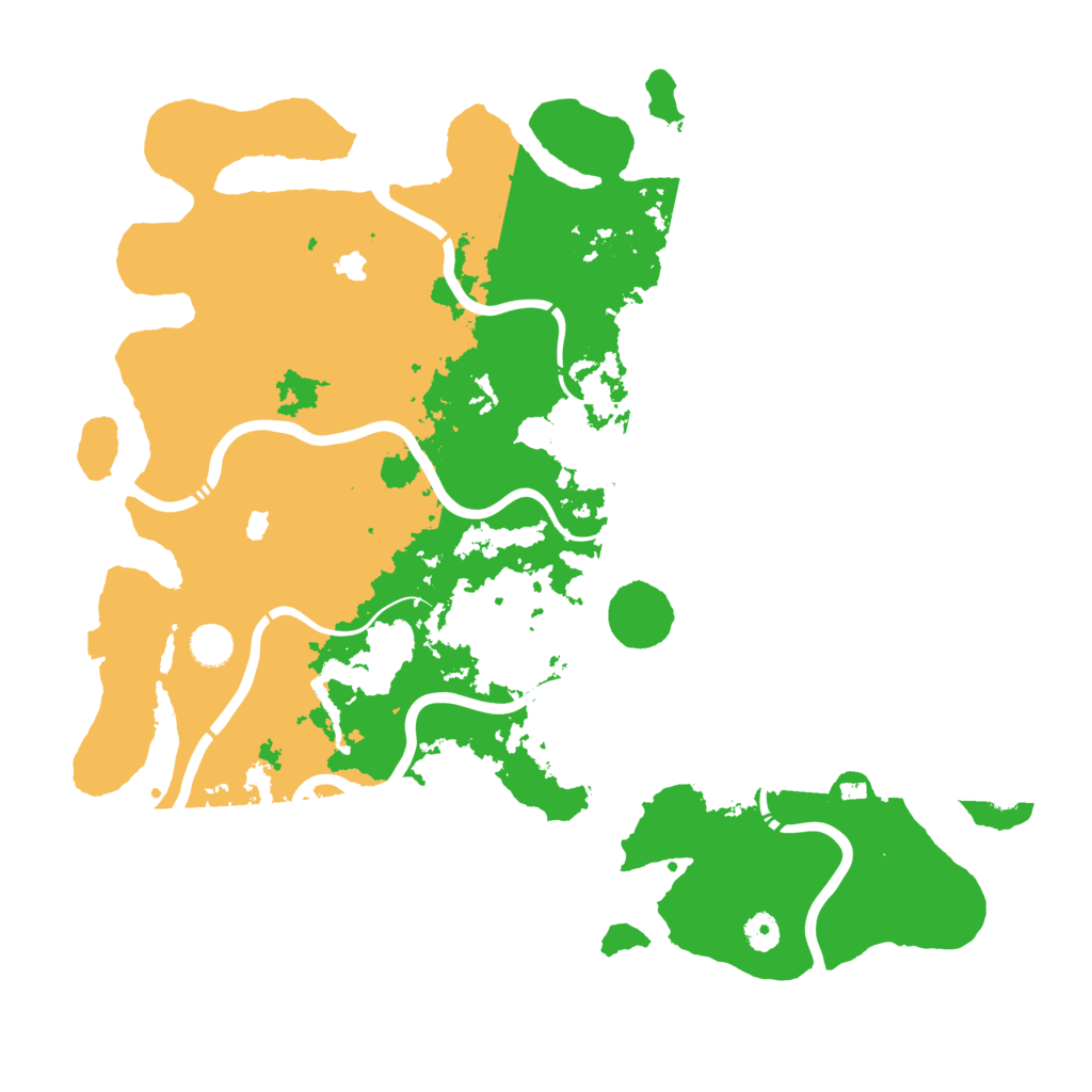 Biome Rust Map: Procedural Map, Size: 4500, Seed: 514705184