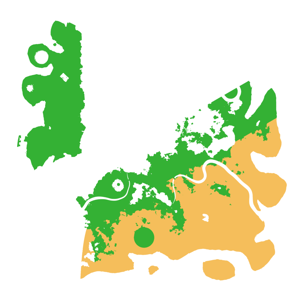 Biome Rust Map: Procedural Map, Size: 4000, Seed: 132144434