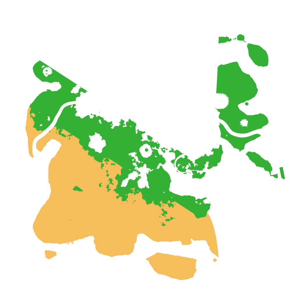Biome Rust Map: Procedural Map, Size: 3500, Seed: 1295391918
