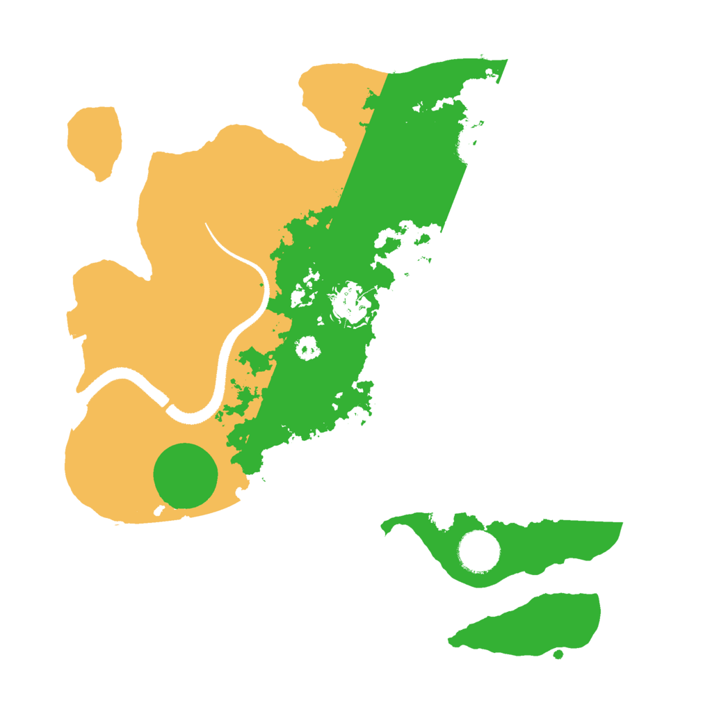 Biome Rust Map: Procedural Map, Size: 3000, Seed: 1920582647