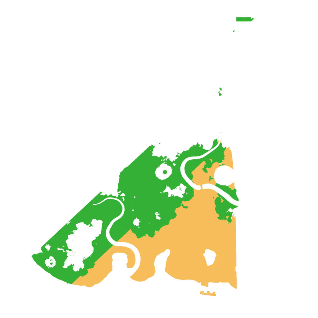 Biome Rust Map: Procedural Map, Size: 3000, Seed: 20250516