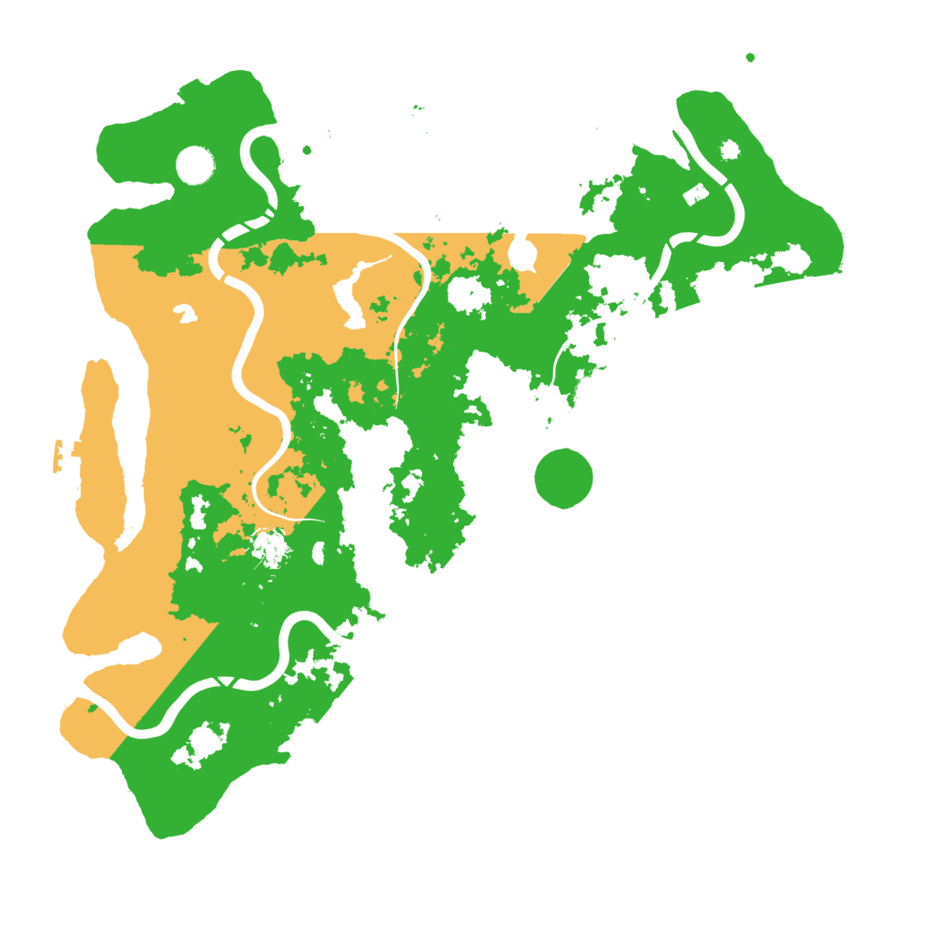 Biome Rust Map: Procedural Map, Size: 4250, Seed: 118213078