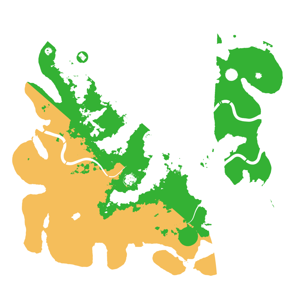 Biome Rust Map: Procedural Map, Size: 4250, Seed: 717409777