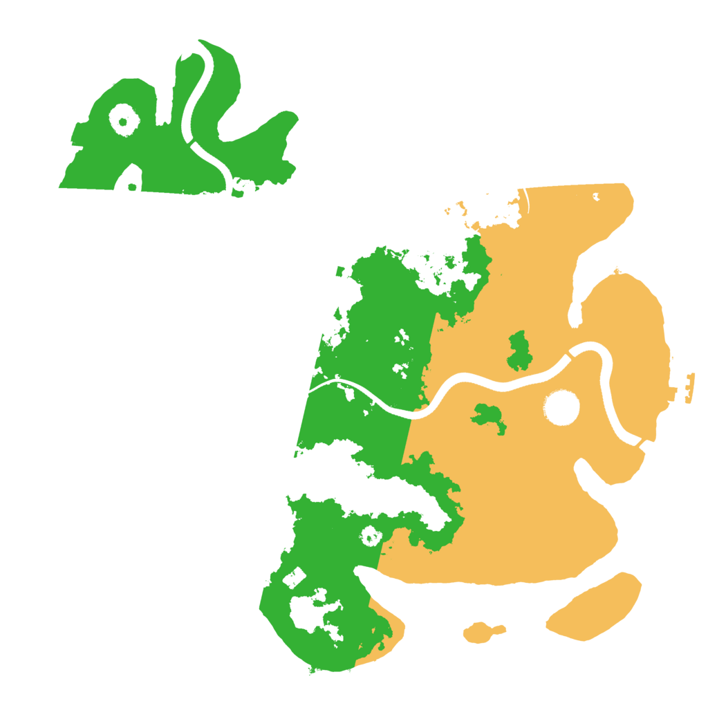 Biome Rust Map: Procedural Map, Size: 3500, Seed: 1927532438