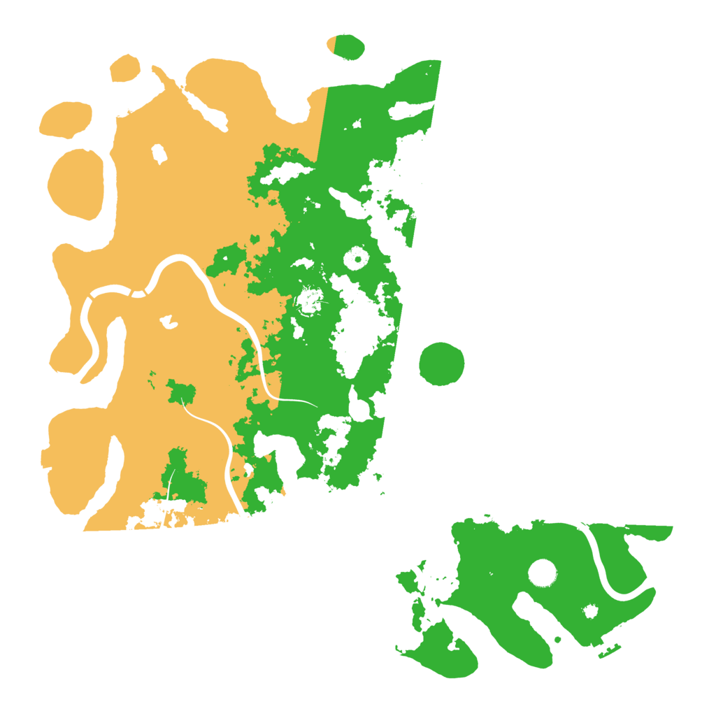Biome Rust Map: Procedural Map, Size: 4500, Seed: 28202
