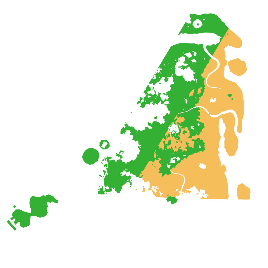 Biome Rust Map: Procedural Map, Size: 4500, Seed: 793396312