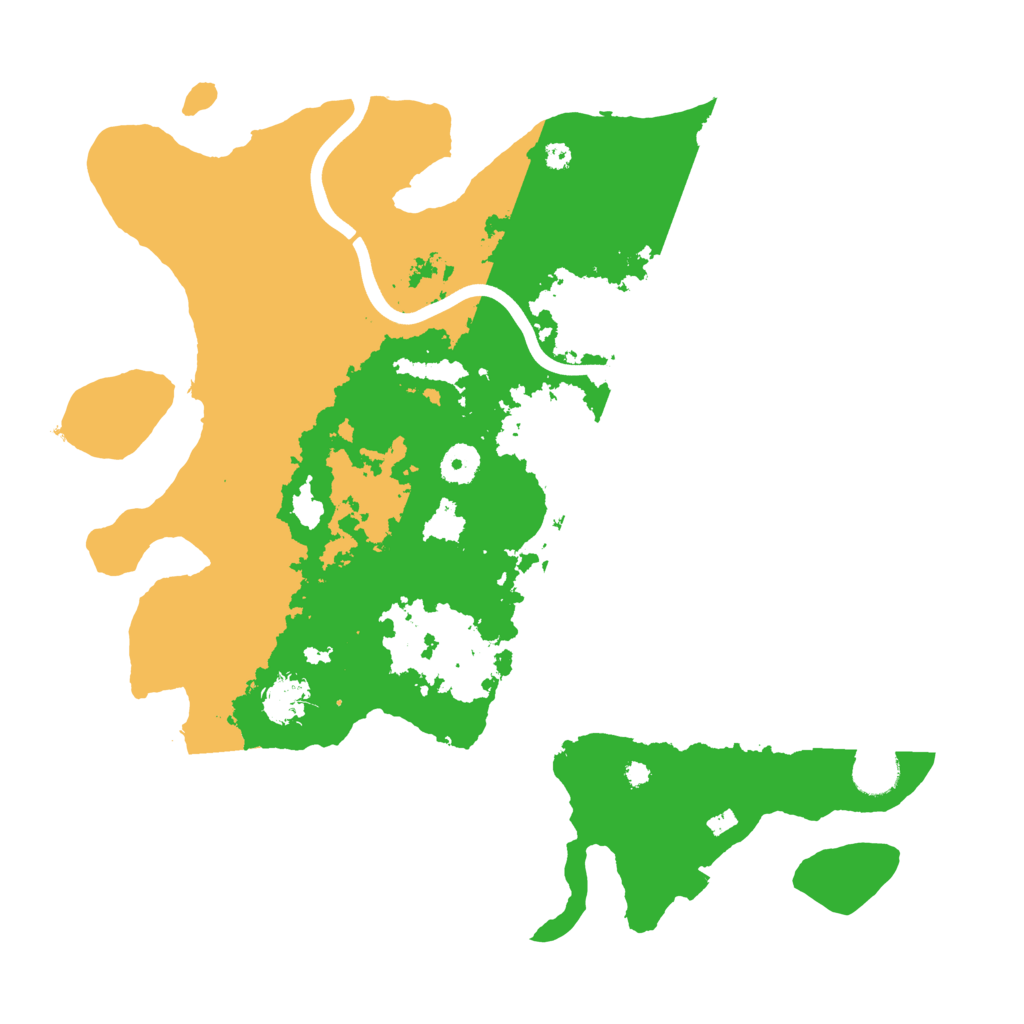 Biome Rust Map: Procedural Map, Size: 3900, Seed: 63