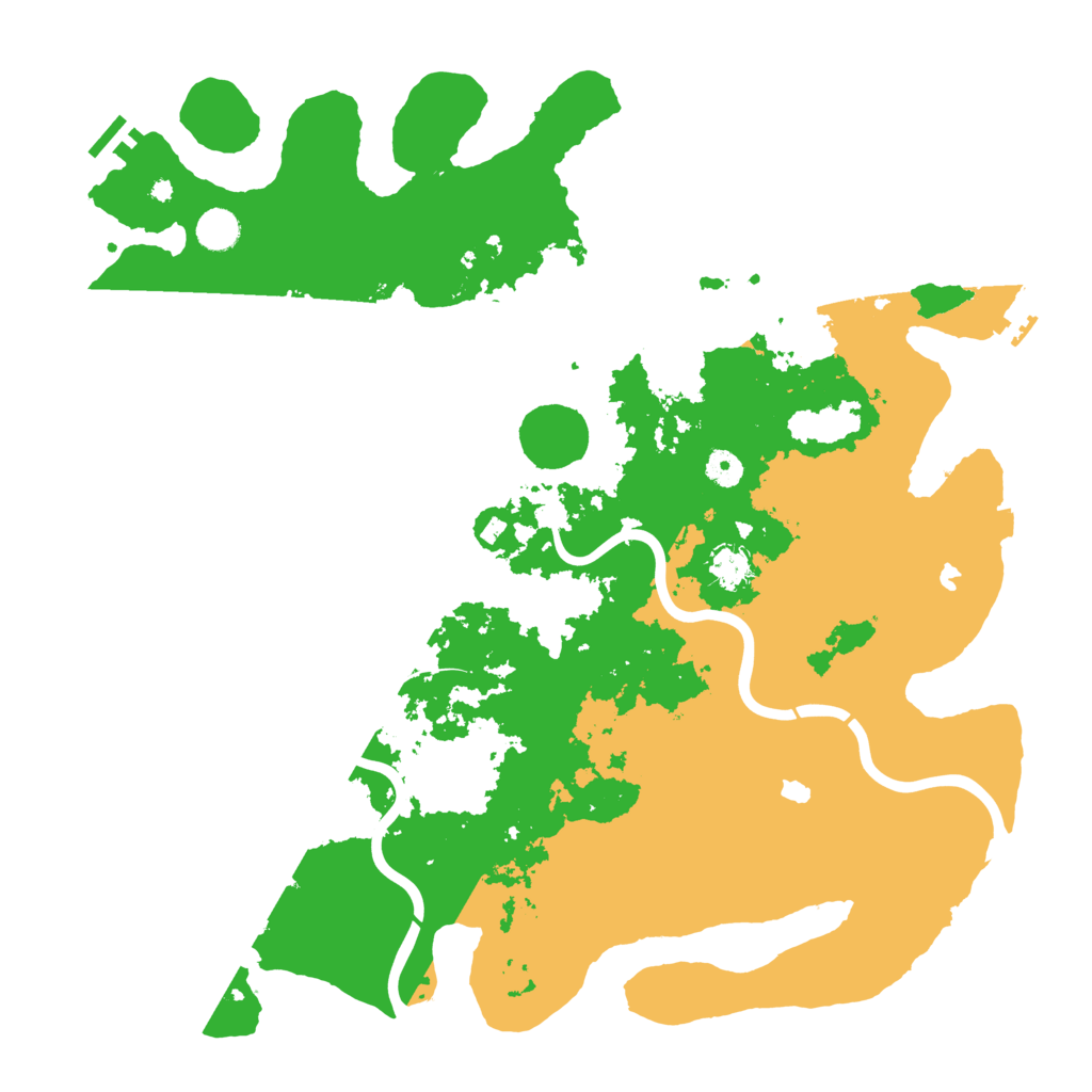 Biome Rust Map: Procedural Map, Size: 4500, Seed: 1926671369