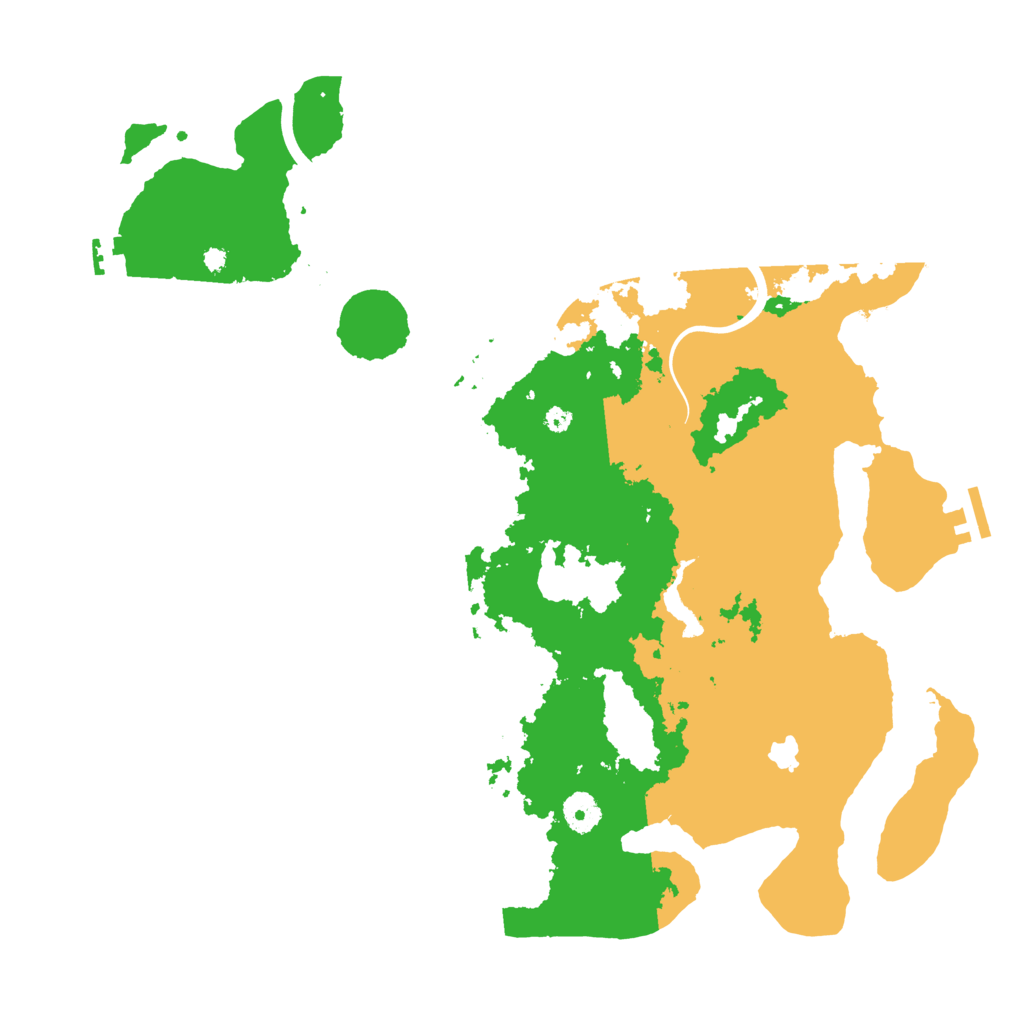 Biome Rust Map: Procedural Map, Size: 4000, Seed: 1320