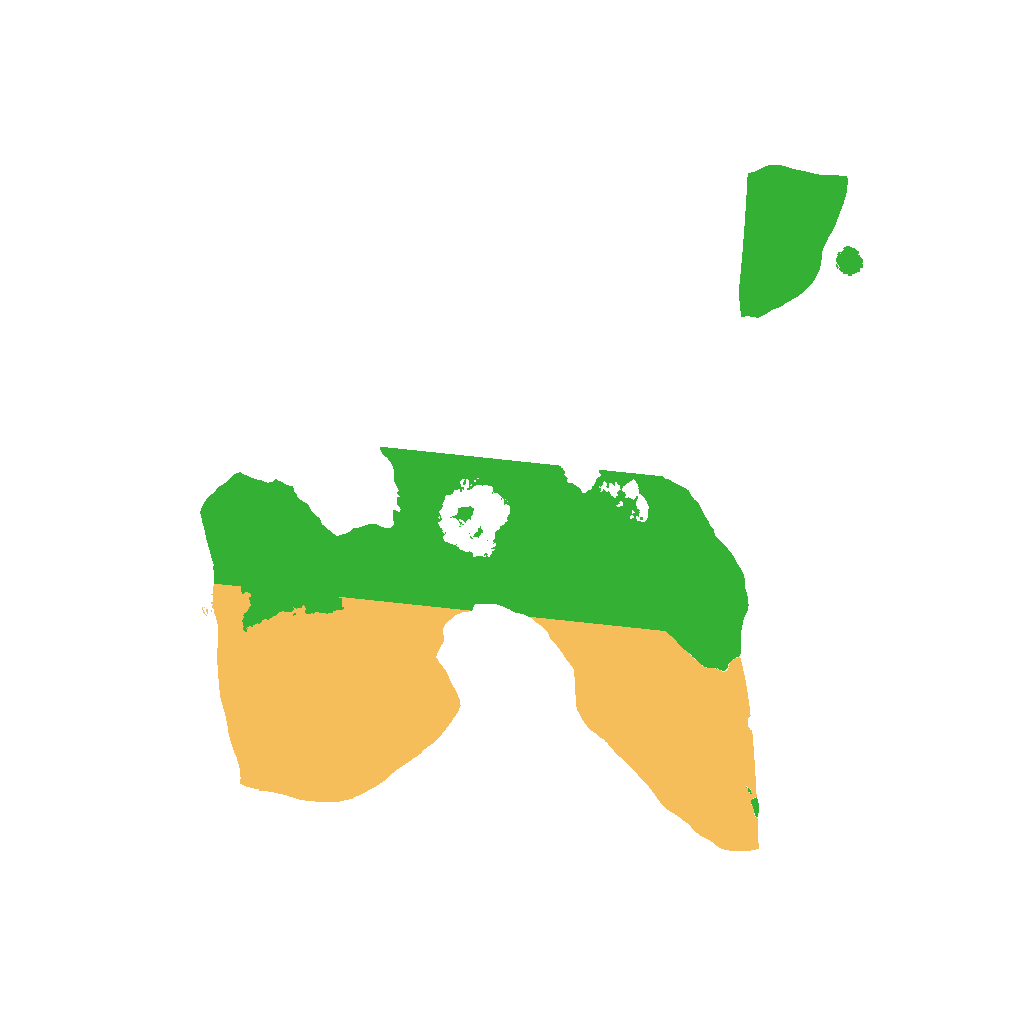 Biome Rust Map: Procedural Map, Size: 1500, Seed: 1001306282