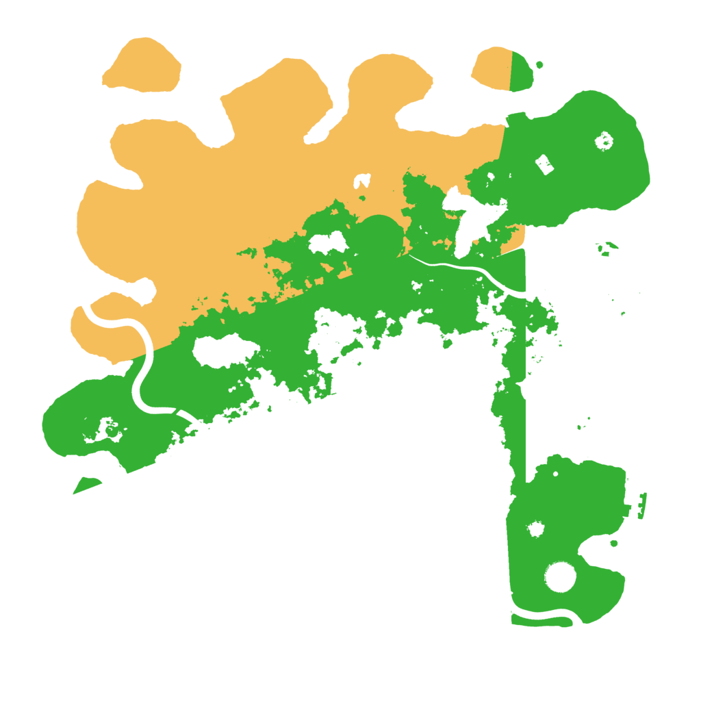 Biome Rust Map: Procedural Map, Size: 4000, Seed: 408010296