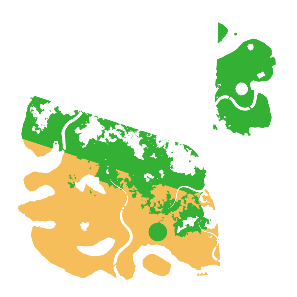 Biome Rust Map: Procedural Map, Size: 4250, Seed: 1173507735