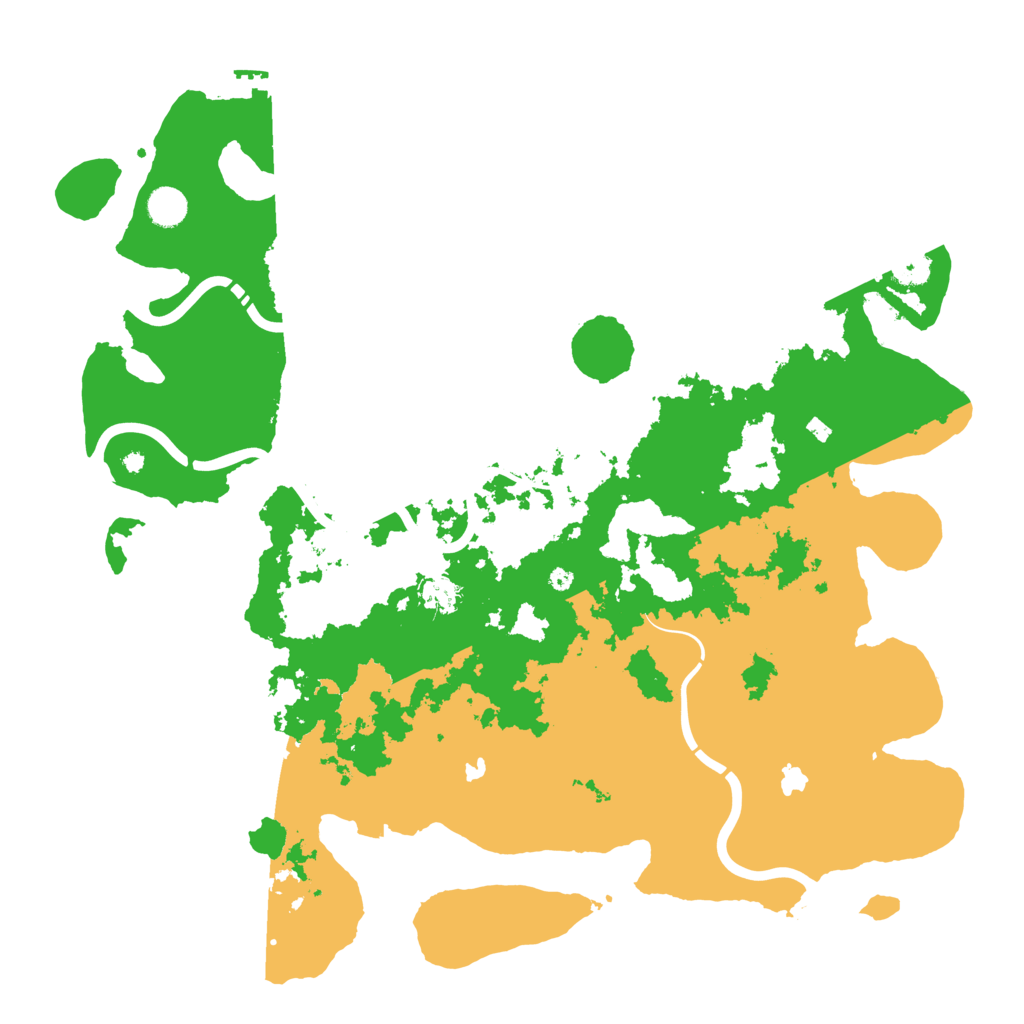 Biome Rust Map: Procedural Map, Size: 4500, Seed: 378111335