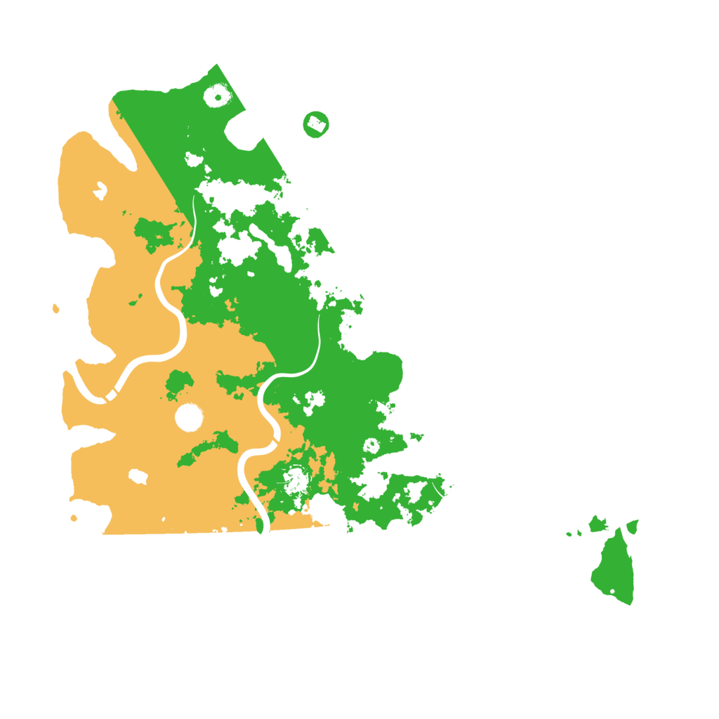 Biome Rust Map: Procedural Map, Size: 4500, Seed: 391980900