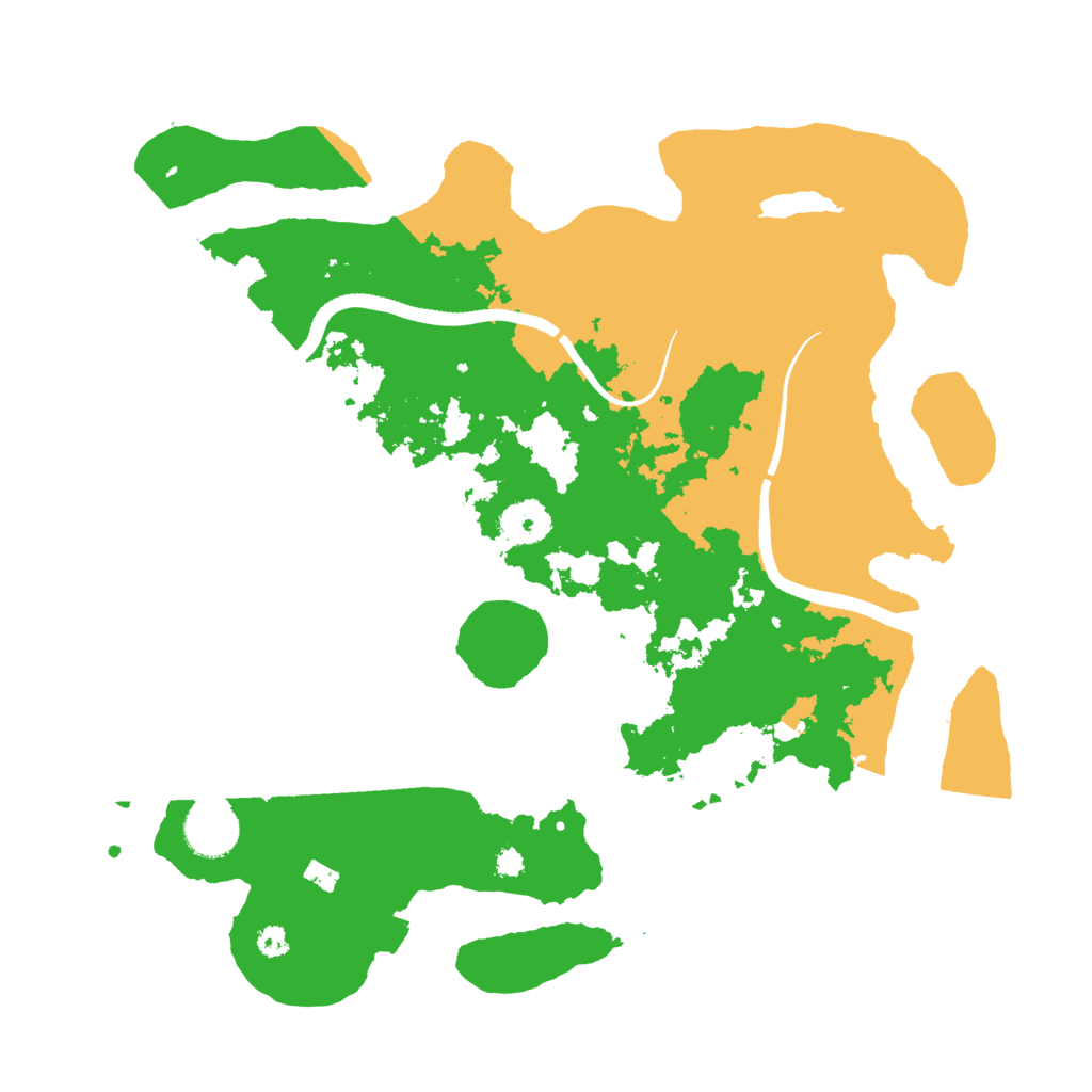 Biome Rust Map: Procedural Map, Size: 3500, Seed: 1630377230