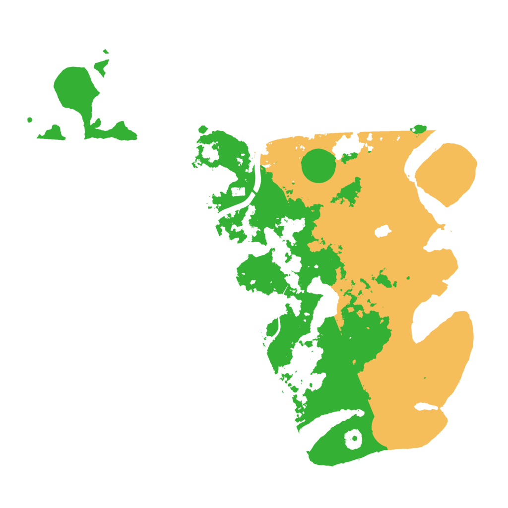 Biome Rust Map: Procedural Map, Size: 4000, Seed: 560703544