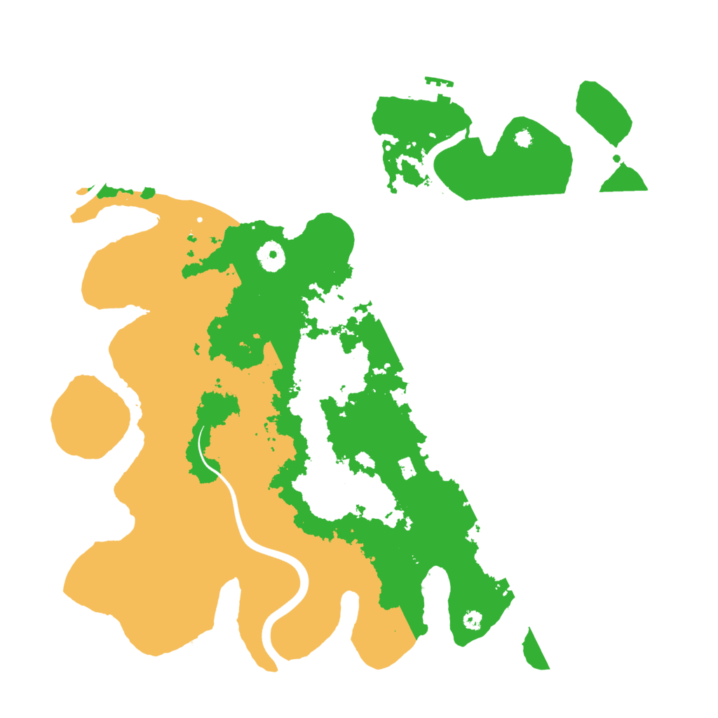 Biome Rust Map: Procedural Map, Size: 3750, Seed: 56530320