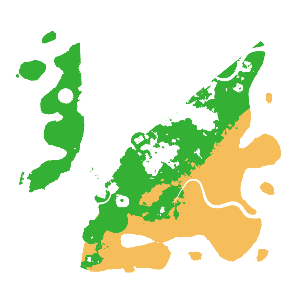 Biome Rust Map: Procedural Map, Size: 3500, Seed: 323000167