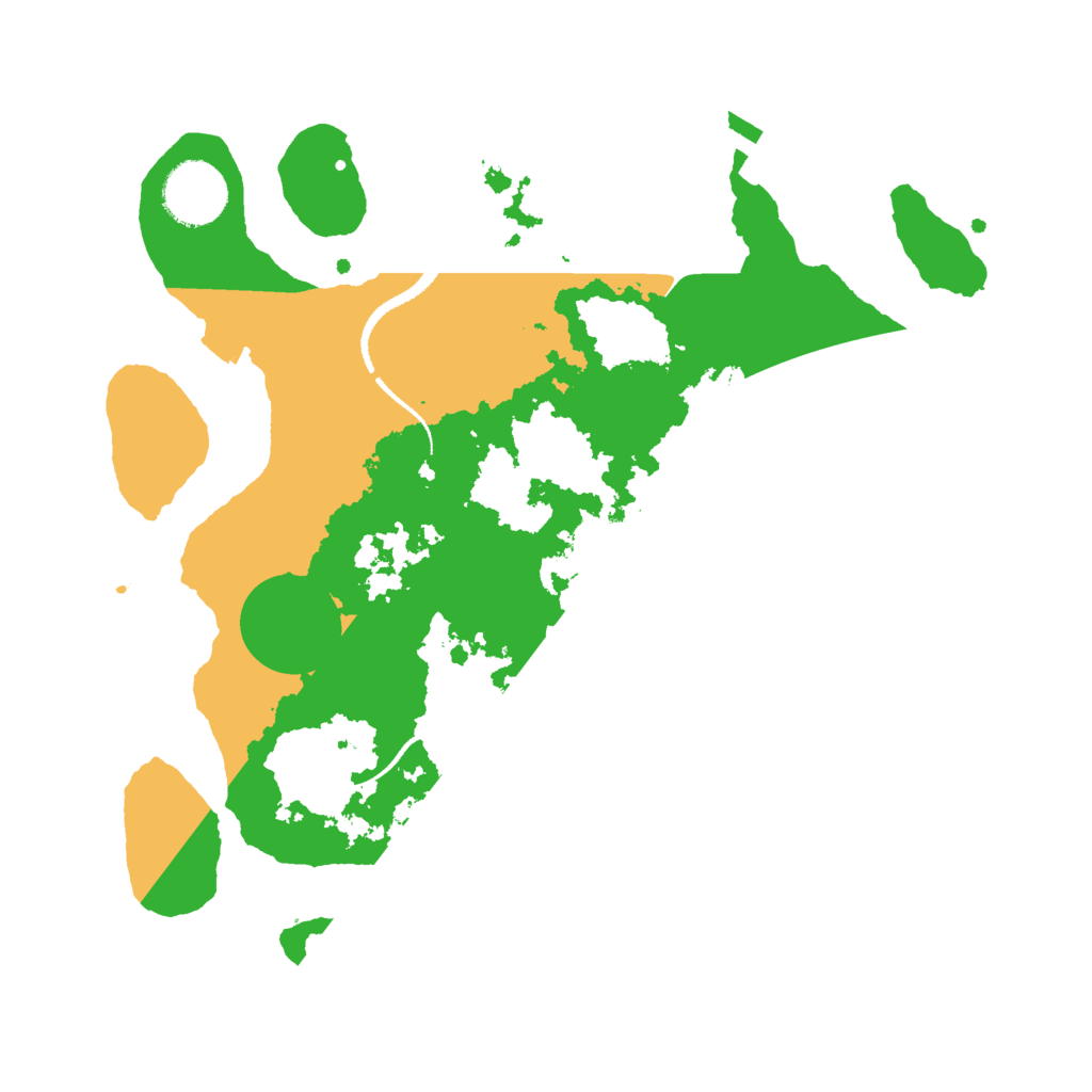 Biome Rust Map: Procedural Map, Size: 3000, Seed: 1766695974