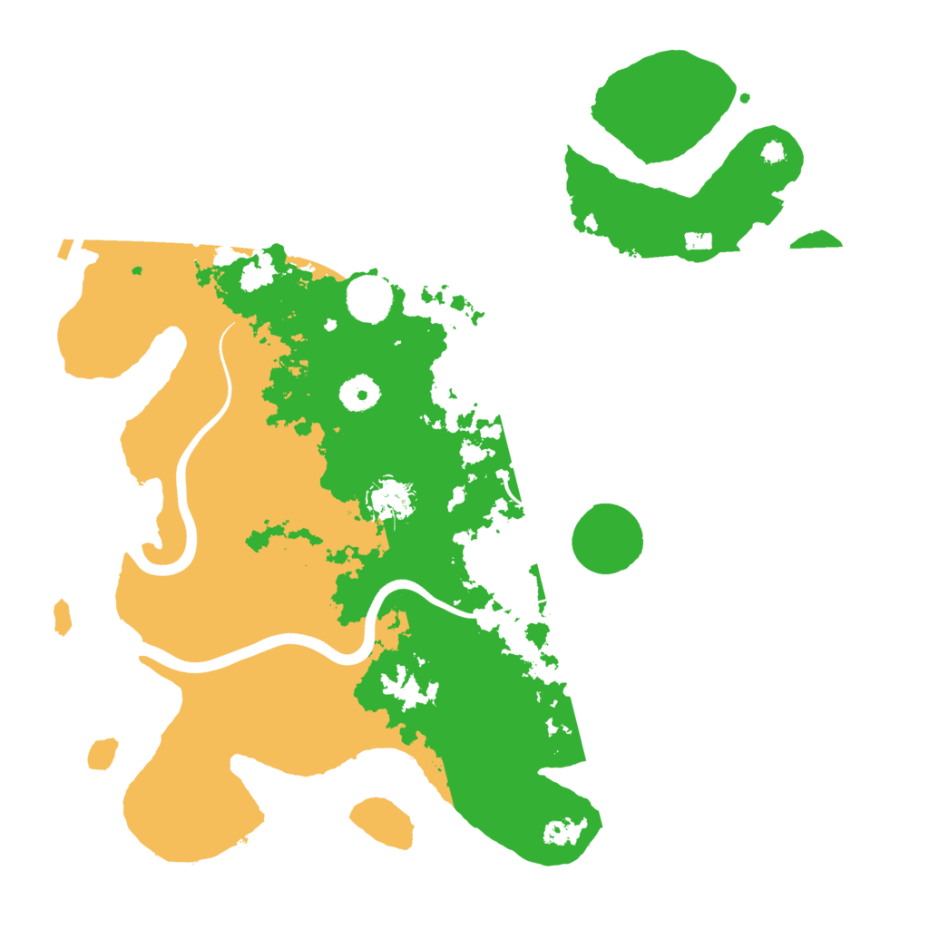 Biome Rust Map: Procedural Map, Size: 3700, Seed: 1714716654