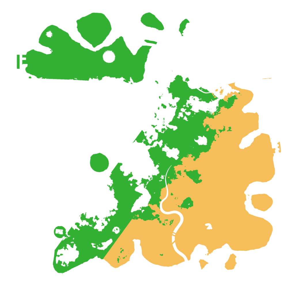 Biome Rust Map: Procedural Map, Size: 4250, Seed: 101459264