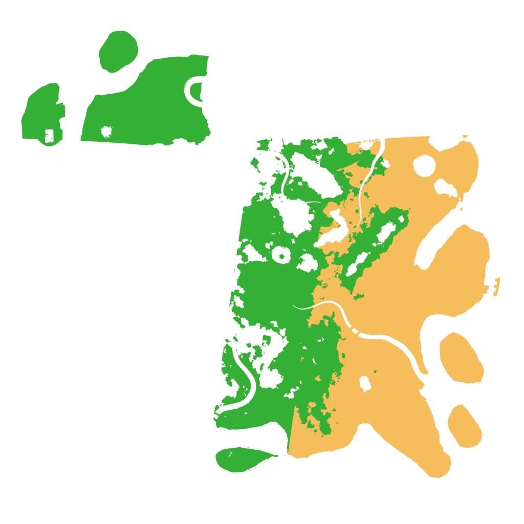 Biome Rust Map: Procedural Map, Size: 4250, Seed: 2126